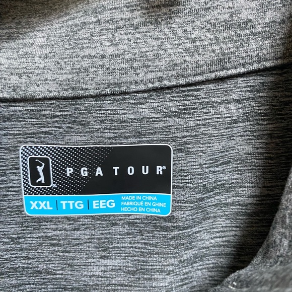 PGA Tour Gray Black Pullover Size XXL - Picture 2 of 4